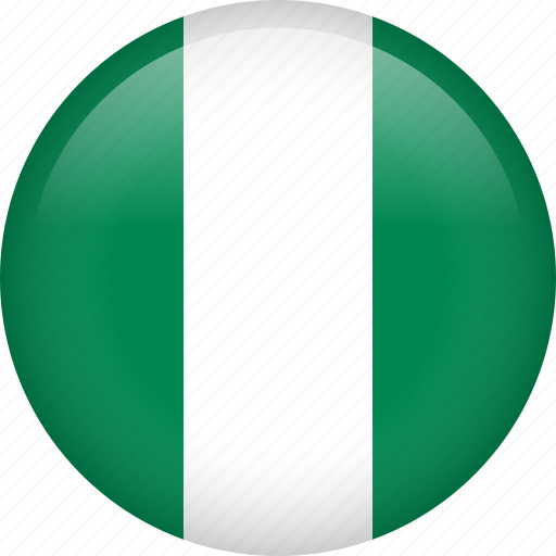 Download Circle, country, flag, nigeria icon