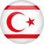 circle, country, flag, national, northern cyprus, nation 