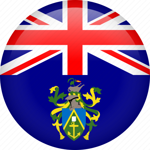 Circle, country, flag, national, pitcairn islands, nation icon - Download on Iconfinder