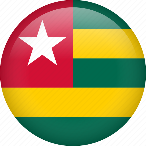 Togo, circle, country, flag, national, nation icon - Download on Iconfinder