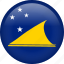 tokelau, circle, country, flag, national, nation 