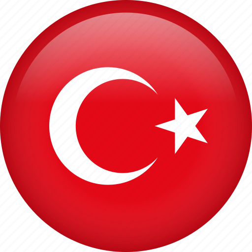 Turkey, circle, country, flag, national, nation icon - Download on Iconfinder