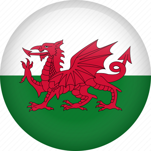 Flag, wales, circle, country, national, nation icon - Download on Iconfinder