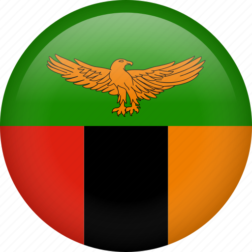 Flag, zambia, circle, country, national, nation icon - Download on Iconfinder