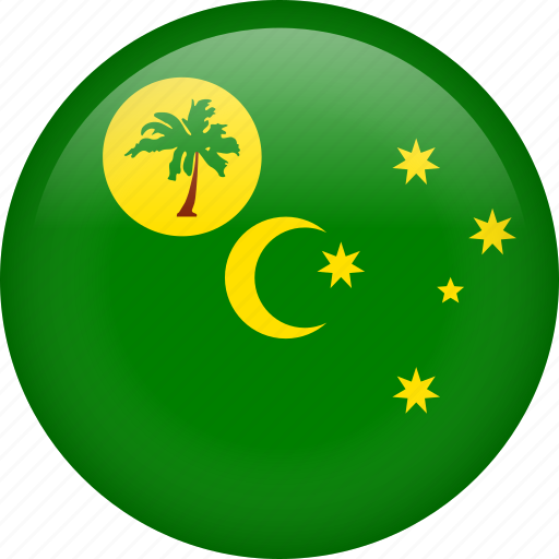 Circle, cocos islands, country, flag, national, nation icon - Download on Iconfinder