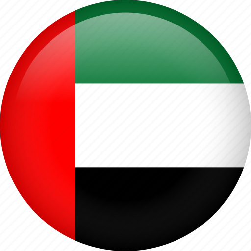 Uae, circle, country, flag, united arab emirates icon - Download on Iconfinder