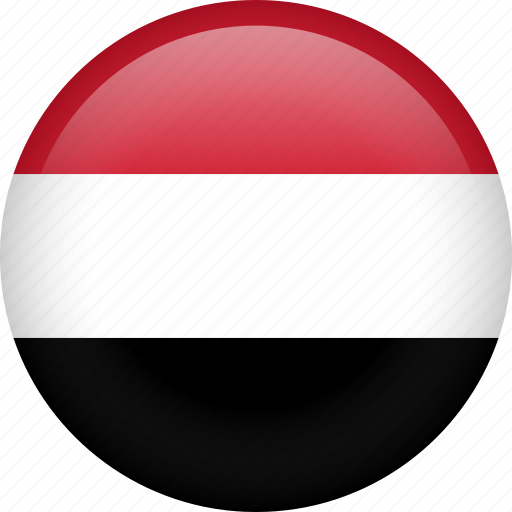 Flag, yemen, circle, country, nation icon - Download on Iconfinder