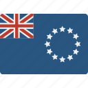 cookislands, country, flag, international