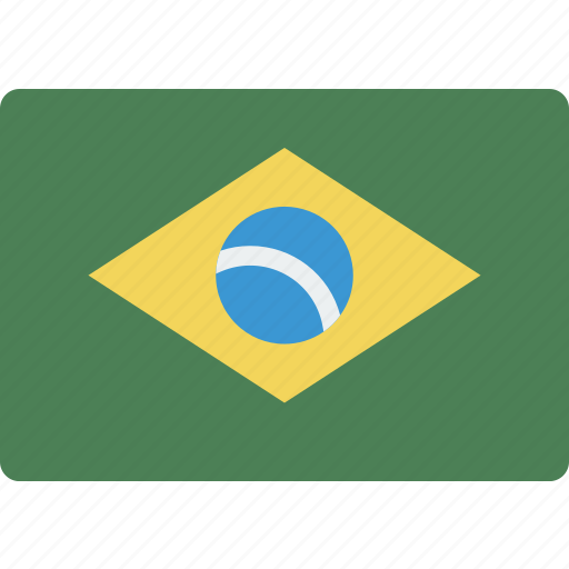Brazil, country, flag, international icon - Download on Iconfinder