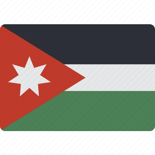 Country, flag, international, jordan icon - Download on Iconfinder