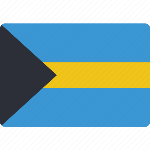 Bahamas, country, flag, international icon - Download on Iconfinder