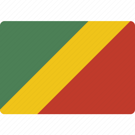 Congo, country, flag, international icon - Download on Iconfinder