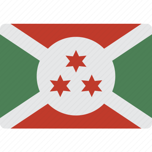 Burundi, country, flag, international icon - Download on Iconfinder