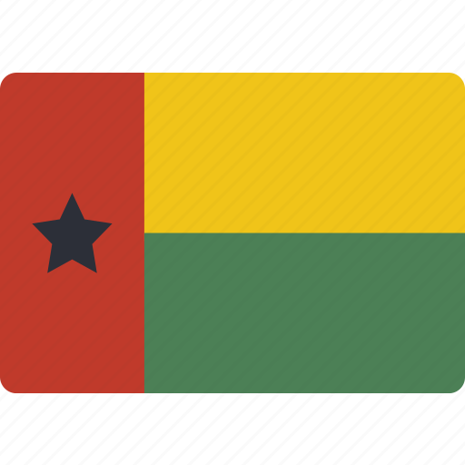 Bissau, country, flag, guinea, international icon - Download on Iconfinder