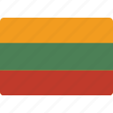 country, flag, international, lithuania