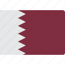 country, flag, international, qatar