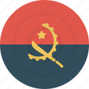 angola, country, flag, geography, national, nationality