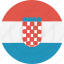 country, croatia, flag, geography, national, nationality 