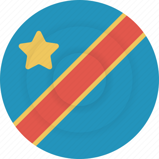 Congo, country, democratic republic of the congo, flag, geography, national, nationality icon - Download on Iconfinder
