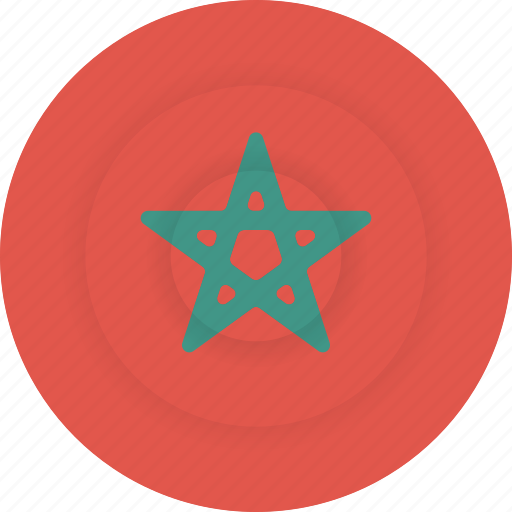 Country, flag, geography, morocco, national, nationality icon - Download on Iconfinder