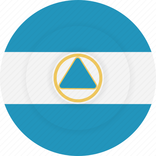 Country, flag, geography, national, nationality, nicaragua icon - Download on Iconfinder