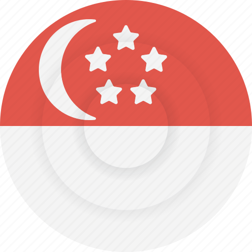 Country, flag, geography, national, nationality, singapore icon - Download on Iconfinder