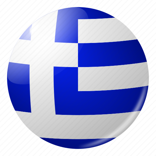 Circle, country, flag, flags, greece, round, national icon - Download on Iconfinder