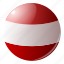 austria, circle, country, flag, flags, round, national 