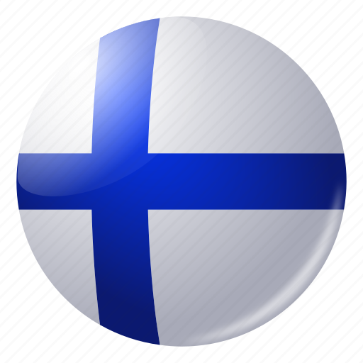 Circle, country, finland, flag, flags, round, national icon - Download on Iconfinder