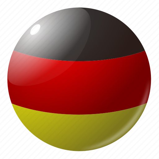 Circle, country, flag, flags, germany, round, national icon - Download on Iconfinder