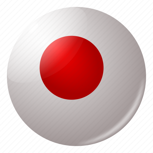 Circle, country, flag, flags, japan, japanese, round icon - Download on Iconfinder