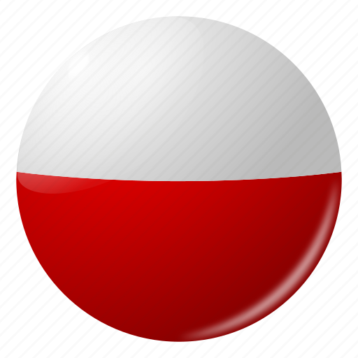 Circle, country, flag, flags, poland, polish, round icon - Download on Iconfinder