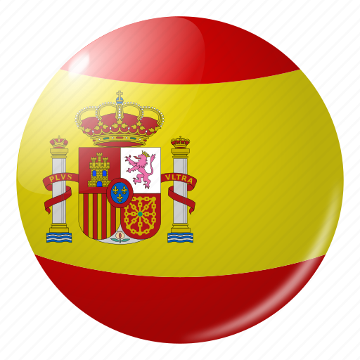 Circle, country, flag, flags, round, spain, spanish icon - Download on Iconfinder