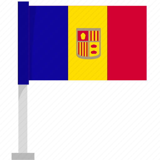 Andorra, andorran flag icon - Download on Iconfinder