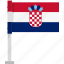 croatia, croatian flag 