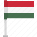 hungary, hungarian flag