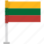 lithuania, lithuanian flag 