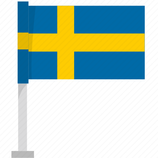 Sweden, sweden flag, swedish flag, european flag, world flags icon - Download on Iconfinder
