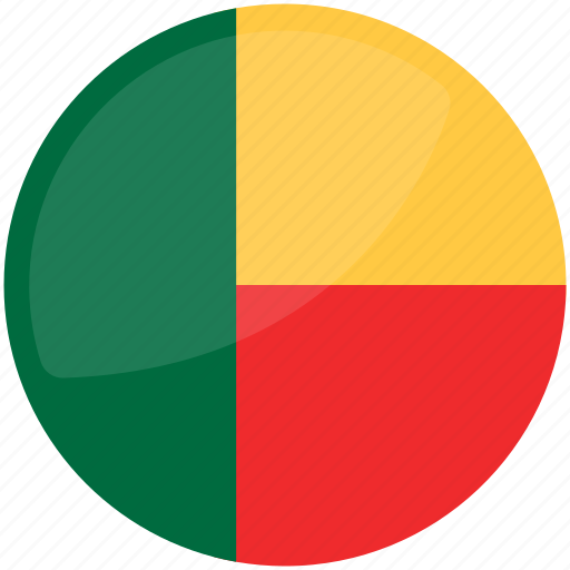 Flag, flag of benin, benin, national flag of benin icon - Download on Iconfinder