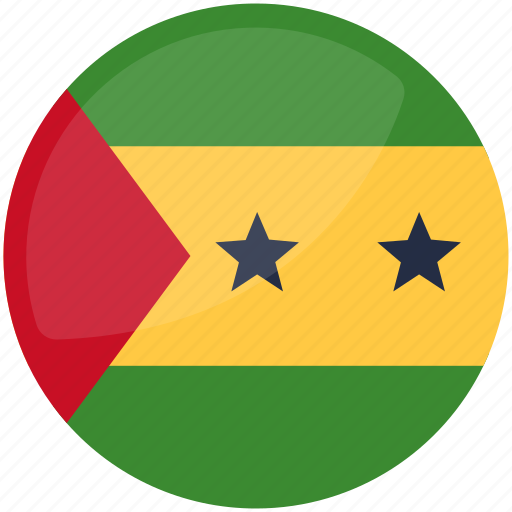 Sao tome and principe, tome, flag of são tomé and príncipe, national flag, country, world, nation icon - Download on Iconfinder