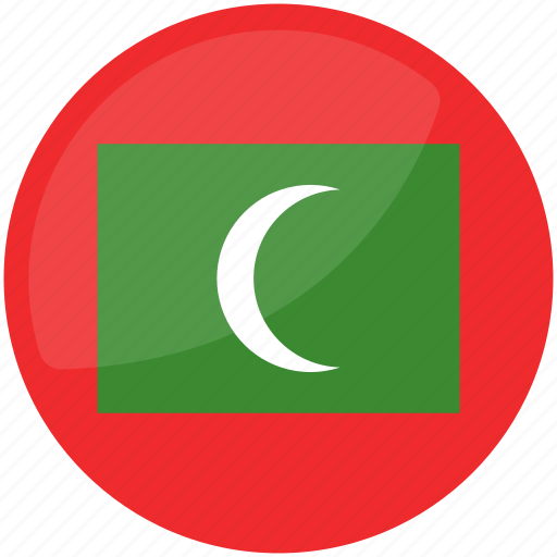 Flag of maldives, maldives, maldives national flag icon - Download on Iconfinder