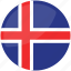 flag of iceland, iceland flag, iceland, world, flags, national 