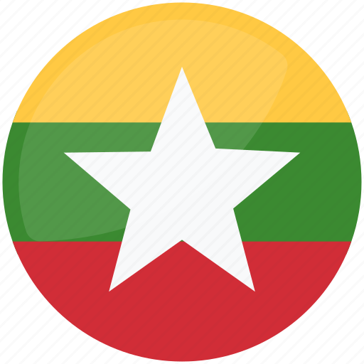 Flag of myanmar, myanmar, myanmar flag, the state flag of republic of the union of myanmar icon - Download on Iconfinder