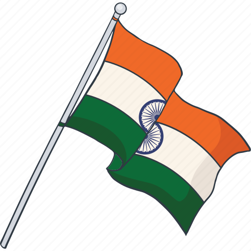 Flag, location, nation, national, india, bharat icon - Download on Iconfinder
