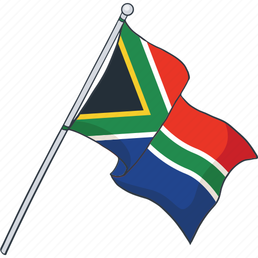 Flag, world, location, nation, country, south africa, africa icon - Download on Iconfinder