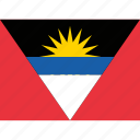country, flag, nation, world, political, antigua, map