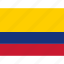 country, flag, nation, world, political, colombia, colombian 