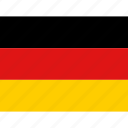 country, flag, nation, world, political, germany, german