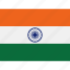 country, flag, nation, world, political, india, indian 