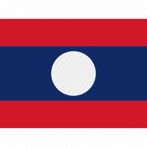 Country, flag, nation, world, political, laos, laotian icon - Download on Iconfinder